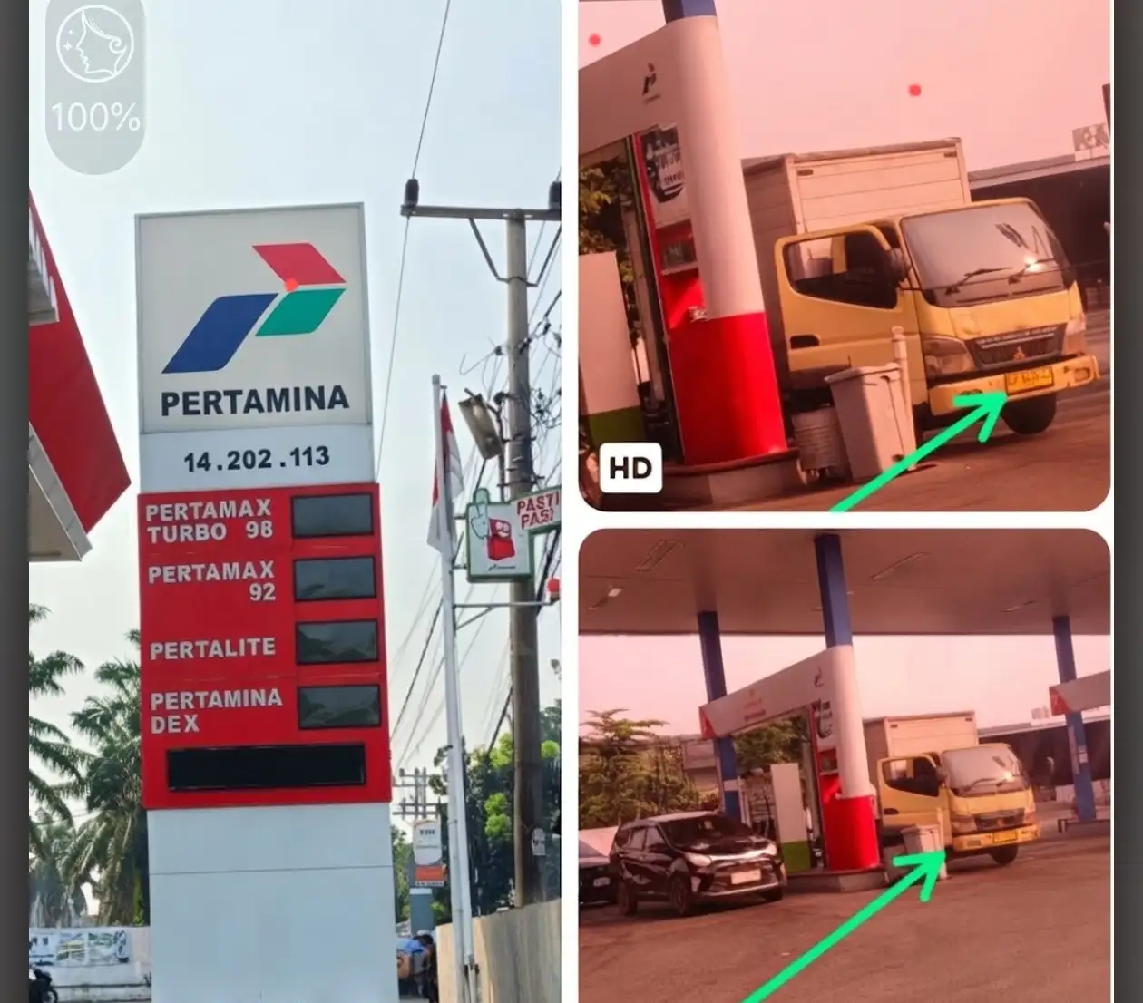 SPBU Pertamina 14.202.113 Sebelah Mesjid Jami Tanjung Mulia Dekat Universitas Potensi Utama Diduga Sering Terima Orderan Mobil Langsir Mafia Solar