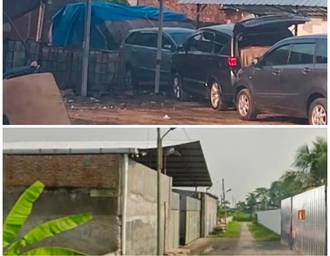 Gudang Diduga Tempat Penimbunan Solar Subsidi Ilegal di Jalan Veteran Pasar 9 gg Perjuangan 1 Labuhan Deli Terbongkar, Dikelola Rizal dan Amed