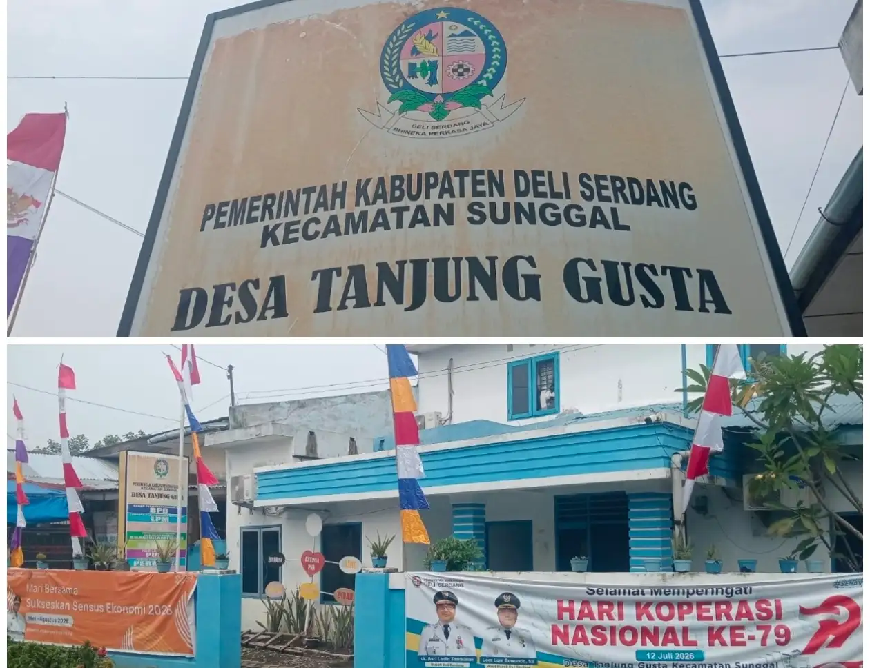 Dugaan Takut Ketahuan Bobroknya,Kades Tanjung Gusta Diduga Tutup Akses Informasi